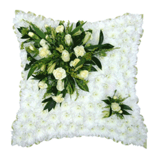 Funeral Cushion, White