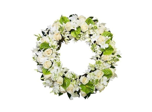 White and Cream Wreath